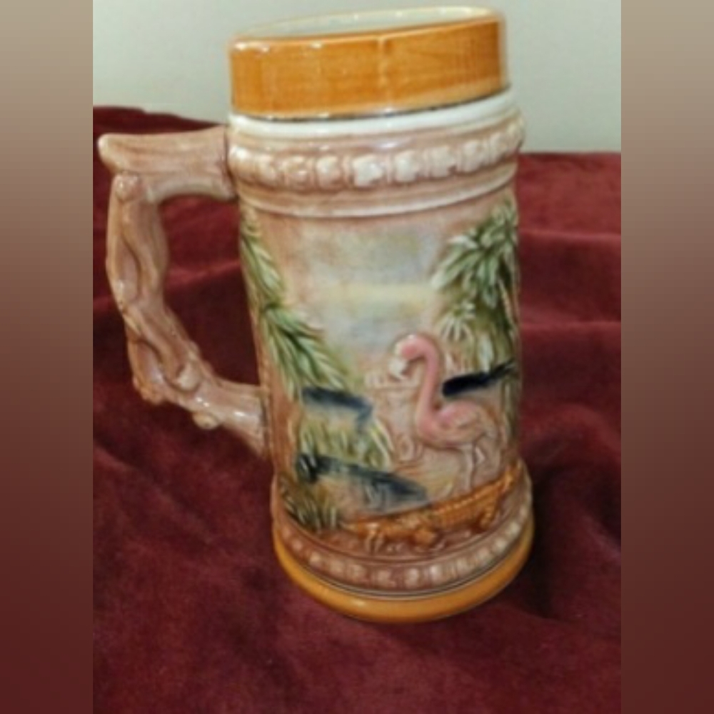 Old Vintage Florida Souvenir Made in Japan Mug Cup - Picture 2 of 4